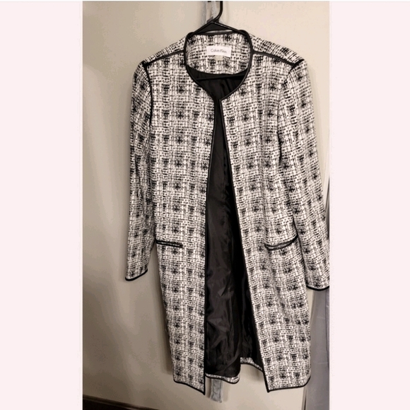 Calvin Klein Long Line coat - Picture 1 of 3